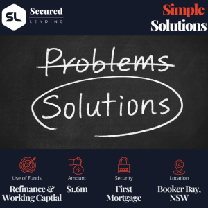 First Mortgage for Working Capital